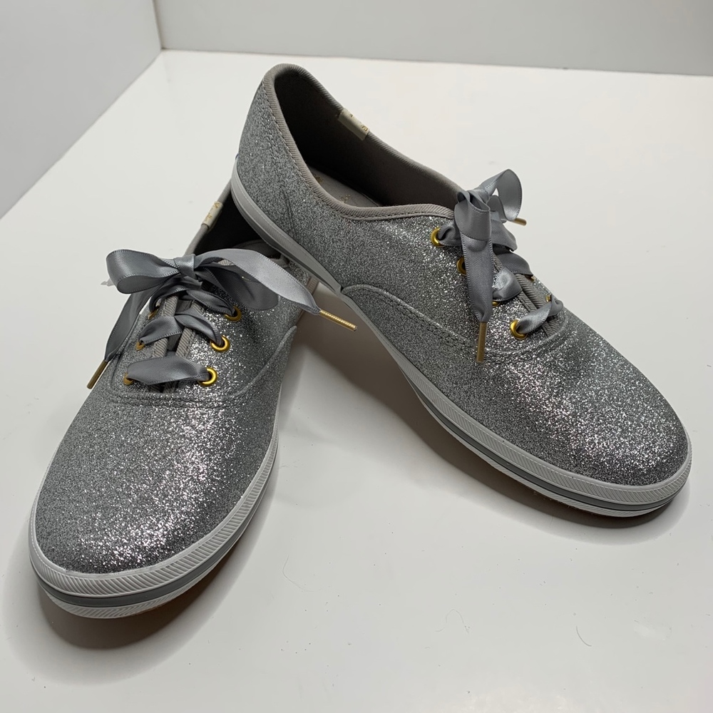 NEW Keds Kids|Kate Spade Champion Glitter Sneakers - Picture 1 of 7